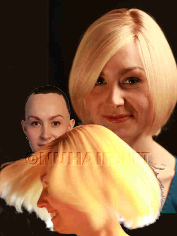 Blonde Hair Wig Human Hair Wig For Alopecia Dallas TX